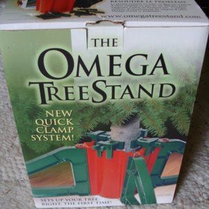 Omega Christmas Tree Stand Clamps Very Stable Set Straight